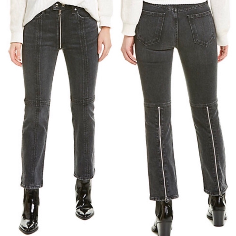 Rag & Bone Black Iver Jeans
